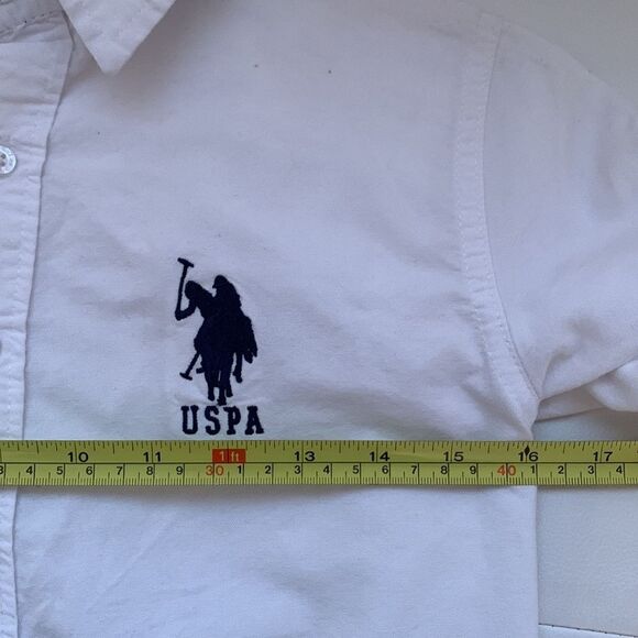 US Polo Assn. Boys Shirt w/ Embroidered Logo Pony Size 8 - Picture 7 of 12